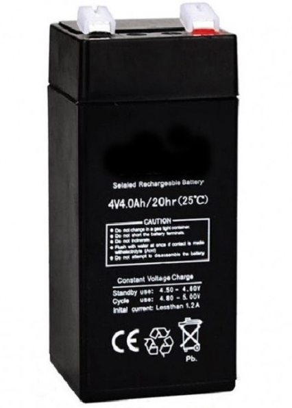 Acumulator Reincarcabil MX941 Plumb Acid 4V 4Ah pentru Cantar Electronic de 350kg